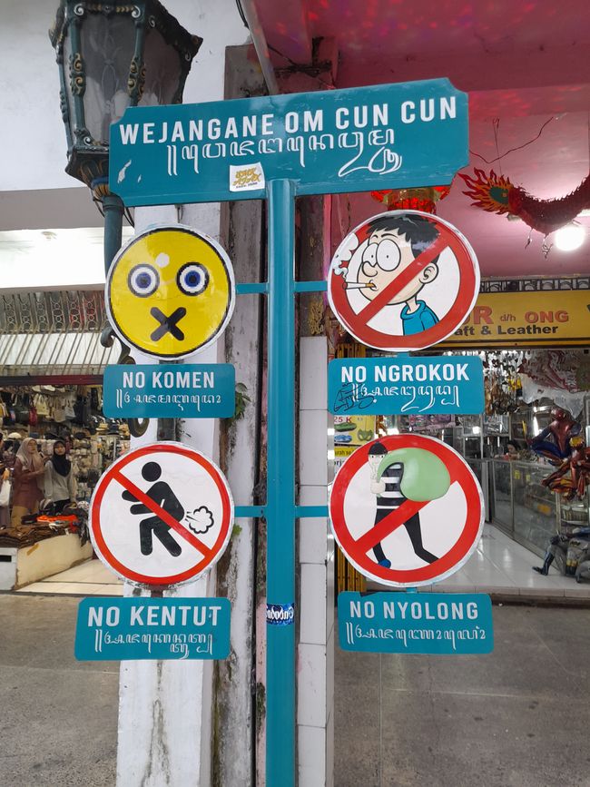 Etiqueta 3: En camino a Yogyakarta
