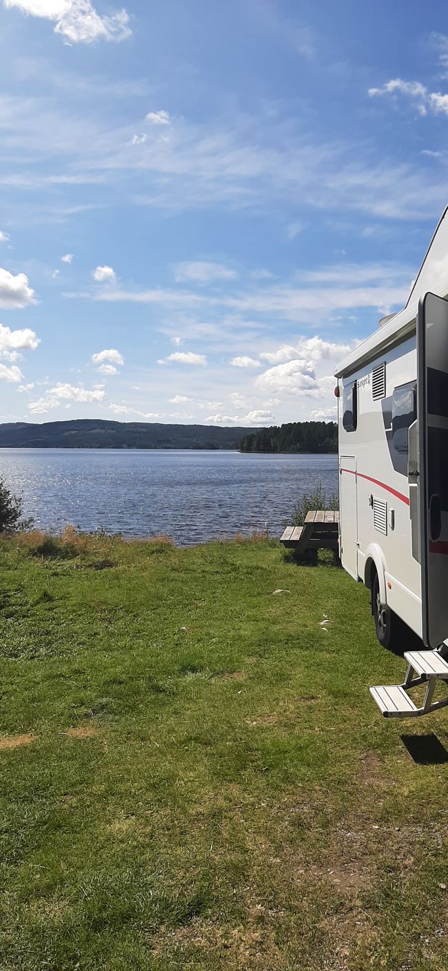 Ankunft am See