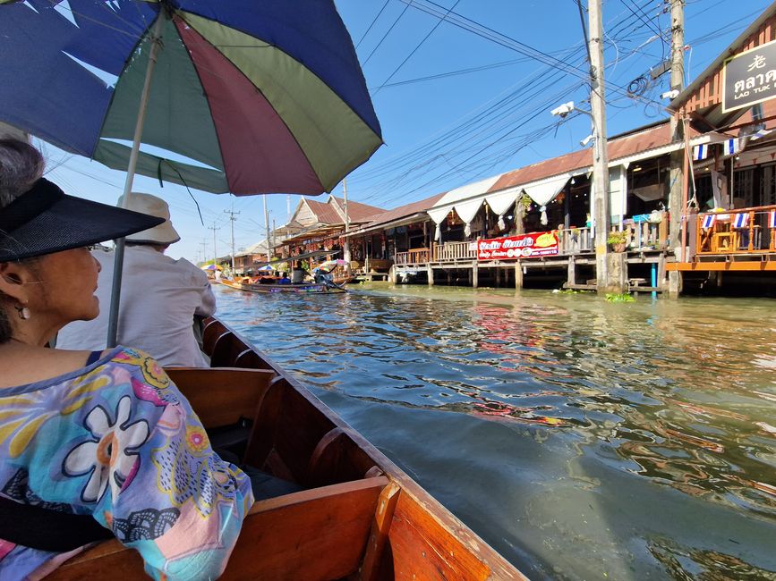 Mercado flotante turístico de Maeklong