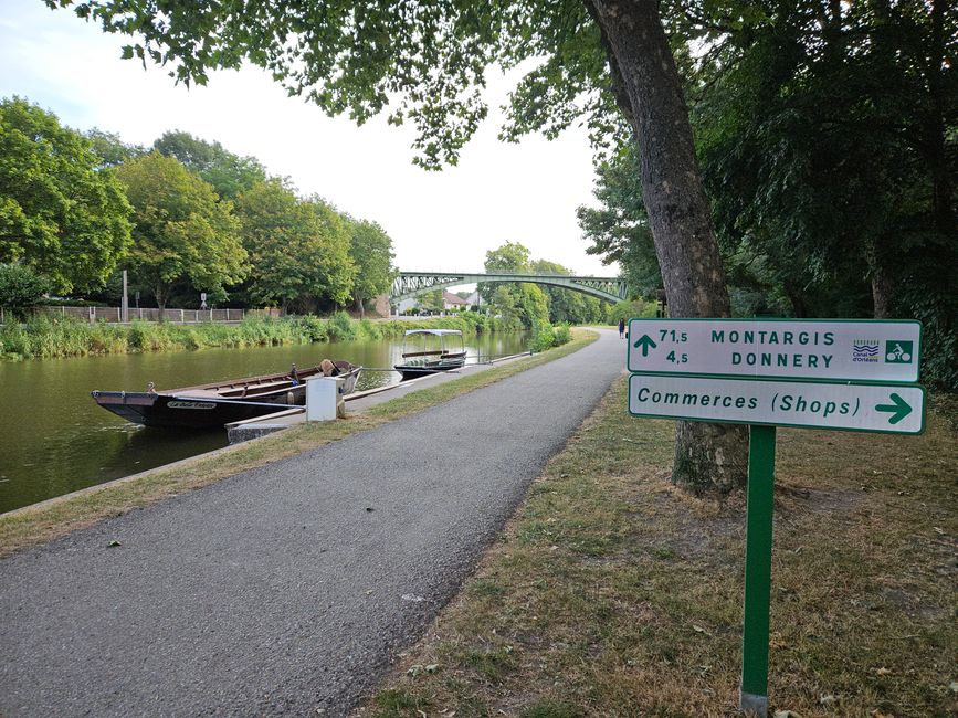 Canal d'Orléans en Mardié
