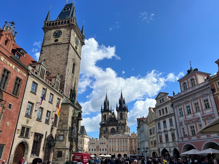 Spaziergang durch Prag