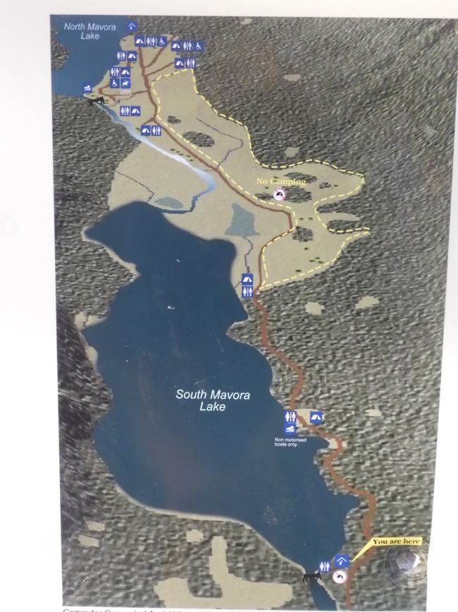 Je prends le premier emplacement de camping