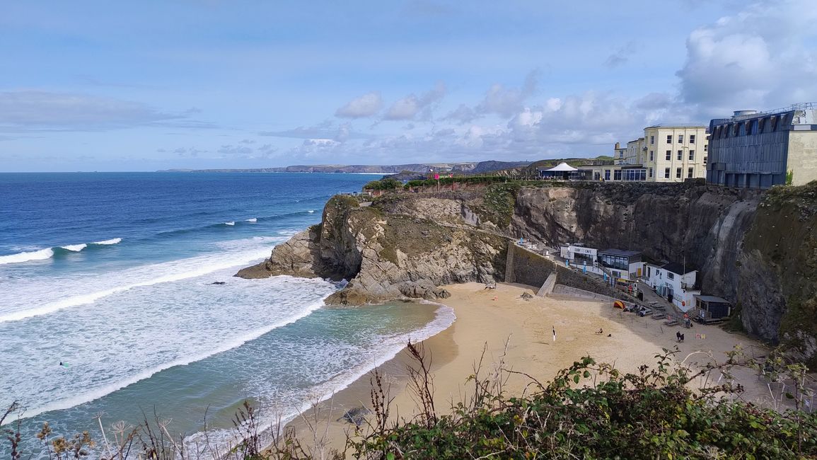 Newquay Great Western Beach (Aldi Parkplatz)