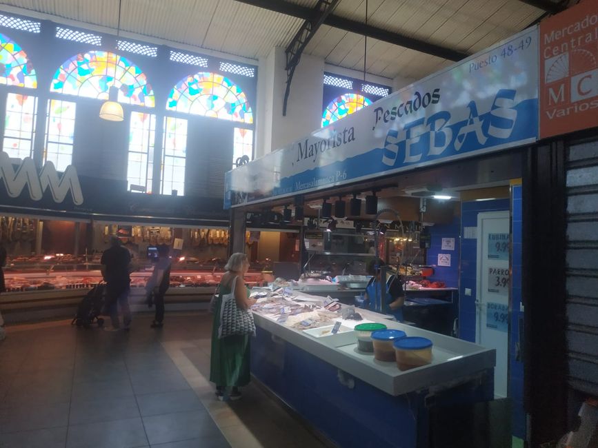 Photos of the Central Market of Salamanca (August 2024)