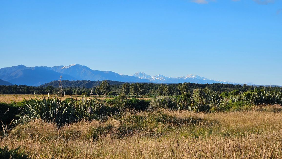 Hokitika - Franz Josef Glacier - Fox Glacier - Monro Beach