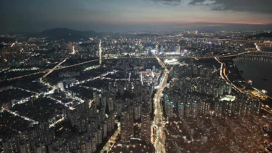 Blick vom "Seoul Sky"