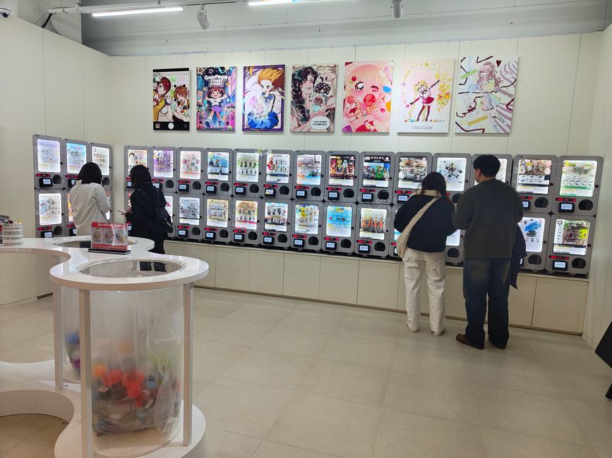 Distributeurs Gacha partout...