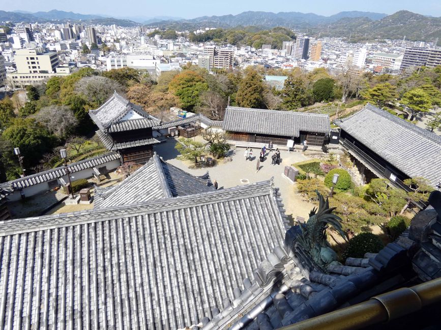 Kōchi Castle Aussicht