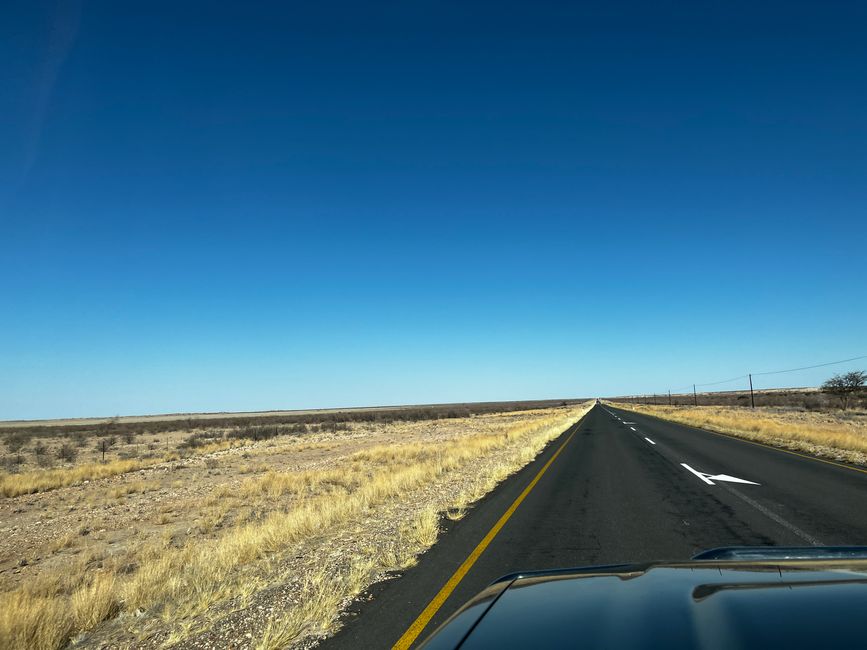 Hacia el sur de Namibia