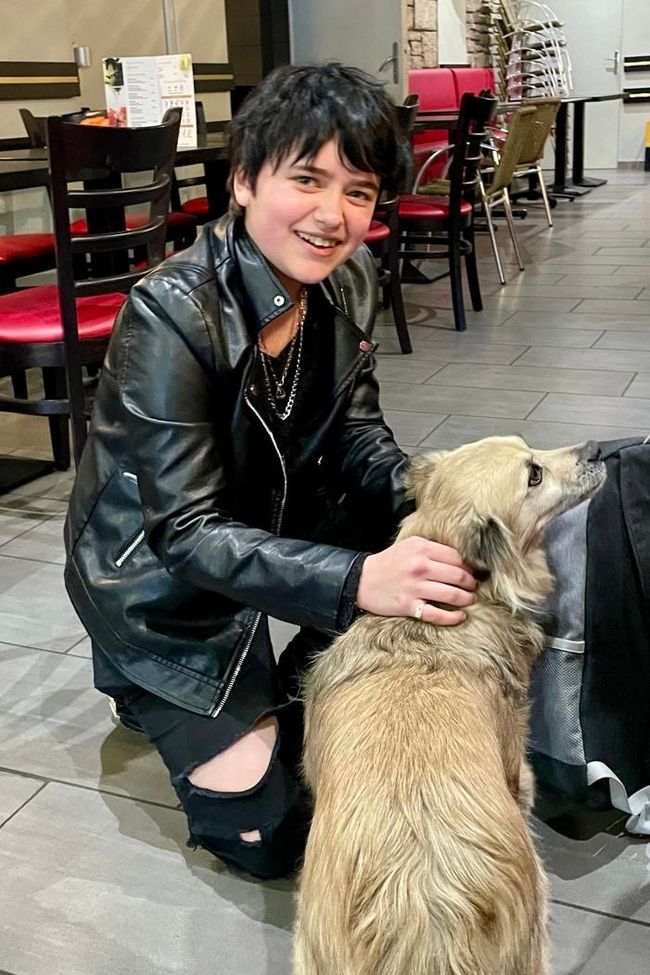 Allí, Pipo rápidamente encontró una amiga.