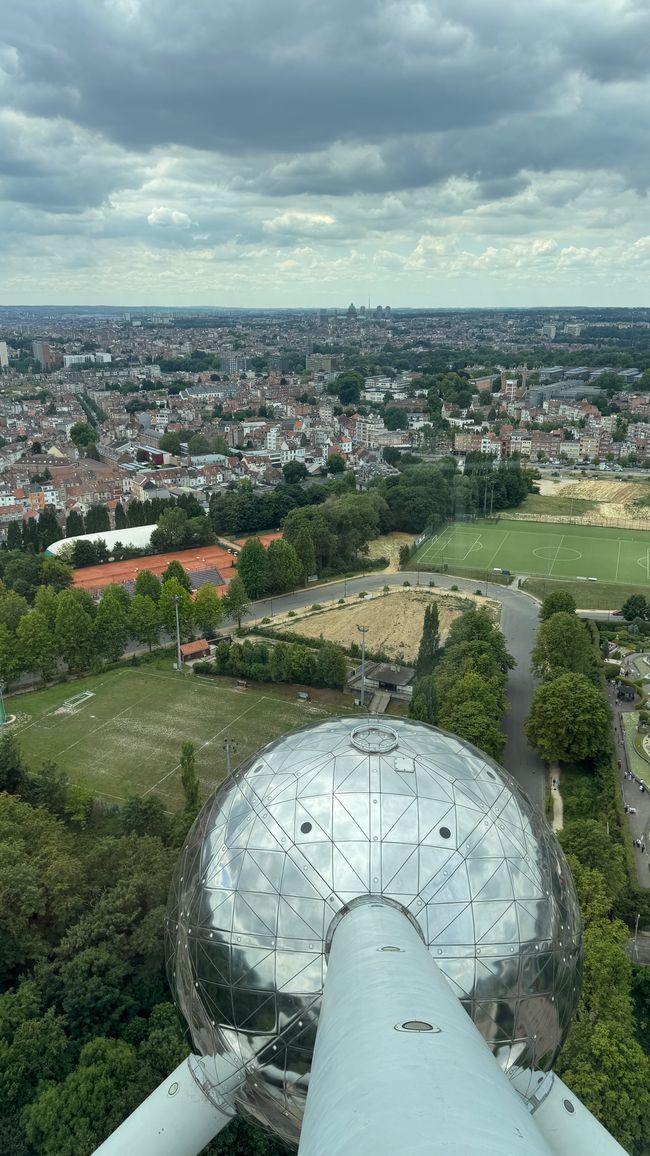 Blick auf die Stadt Brüssel 