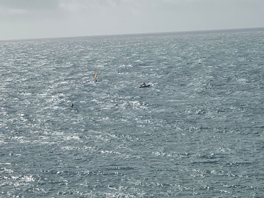 Surfer wird gerettet