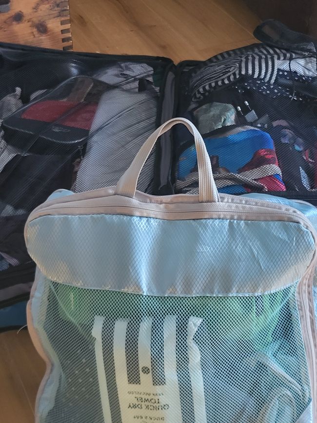 Koffer gepackt, Vorfreude riesig!!!