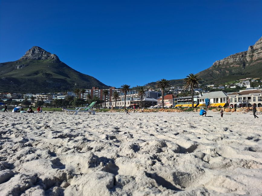 Beach vibes at Camps Bay