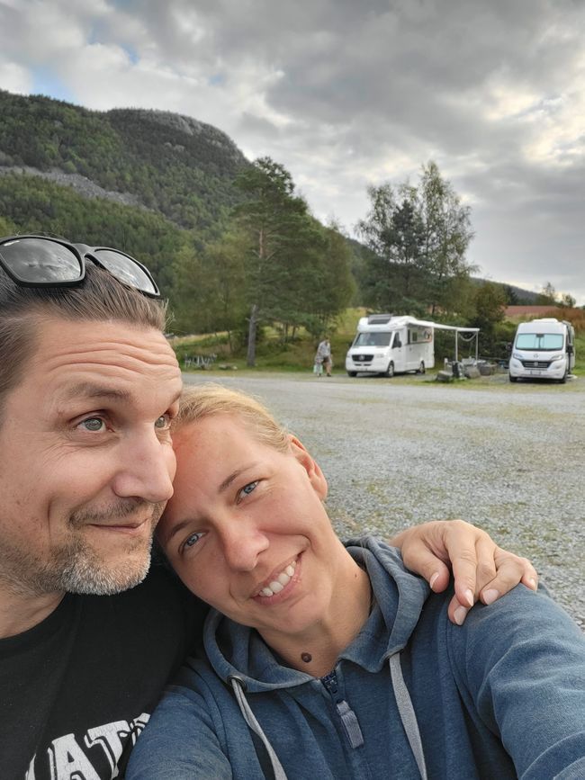 Days 5 and 6 - via Stavanger to the Preikestolen Campsite