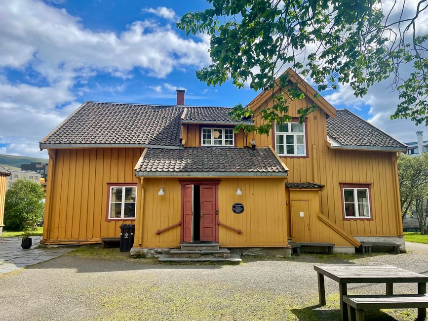 Das älteste Haus Tromsøs (Skansen)