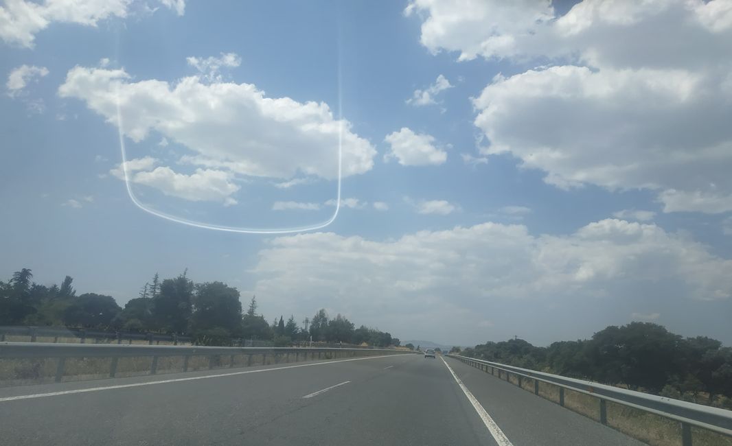 Photos from my car of Ávila (Castilla y León, Spain) (July 2024)