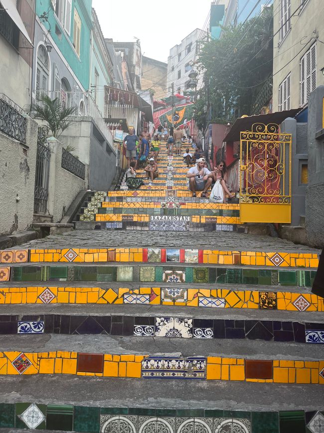 Treppe in Santa Teresa