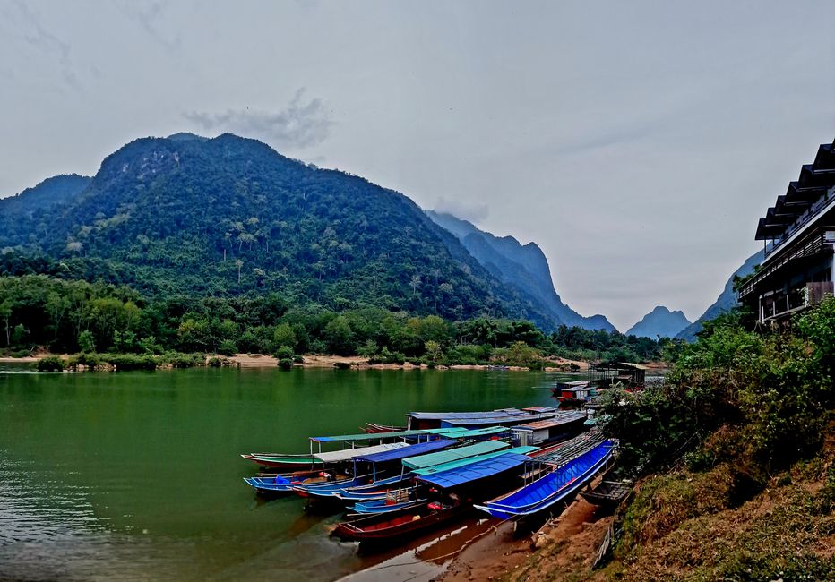 Entlang dem Fluß Nam Ou - nach Muang Ngoi und zurück