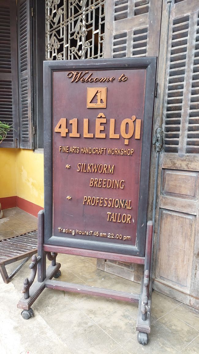 Älteste Schneiderei in Hoi An