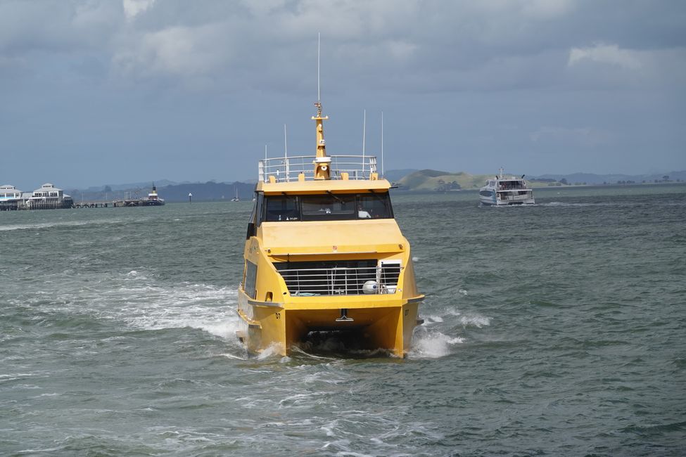 Ausflug von Auckland nach Waiheke Island ....