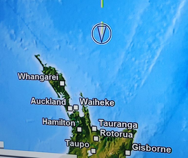 Giorno 75 a 77 di 175: Crociera intorno al mondo - Giorni in mare tra Fiji e Nuova Zelanda
