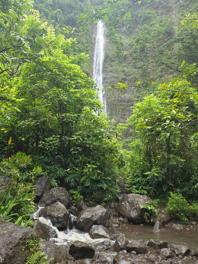 Waimoku Falls on the Pipiwai Trail