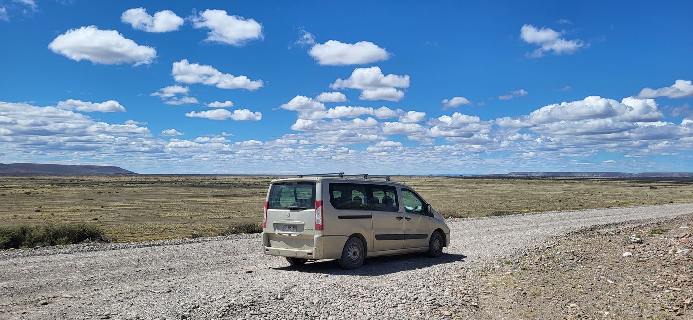dans la steppe argentine