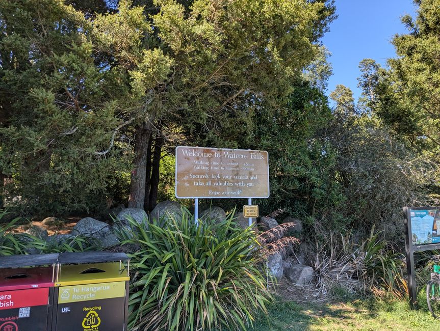 Wairere falls & Te Waihou walkway