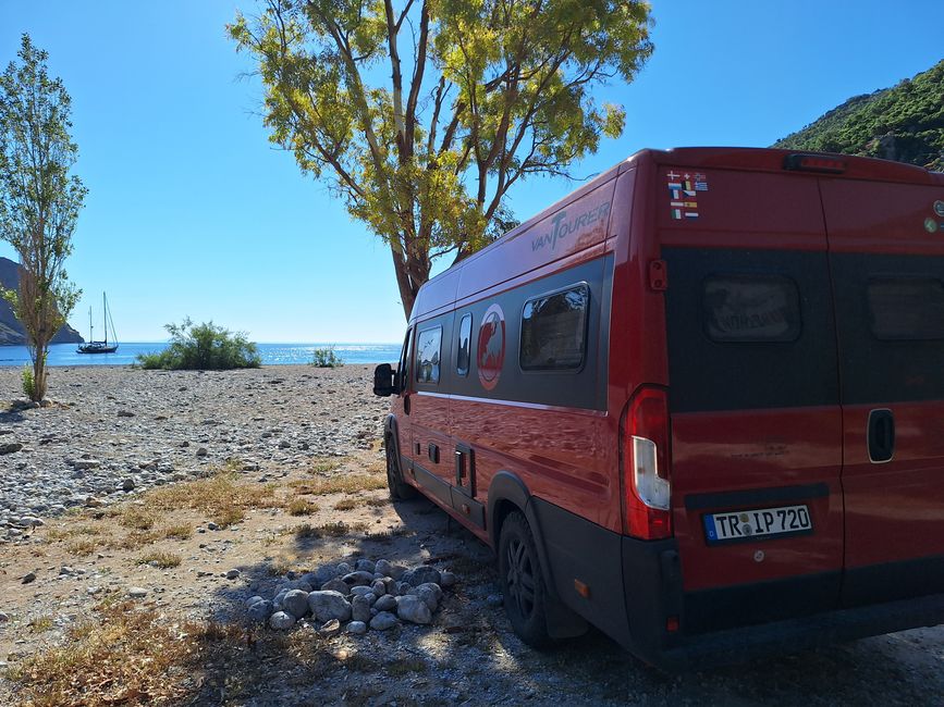 Port d'Alon in Griechenland Tag 21
