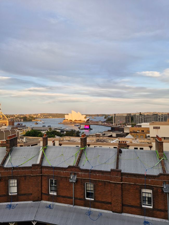 Ausblick vom Hostel