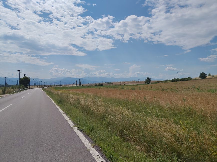 Und weiter Richtung Grenze