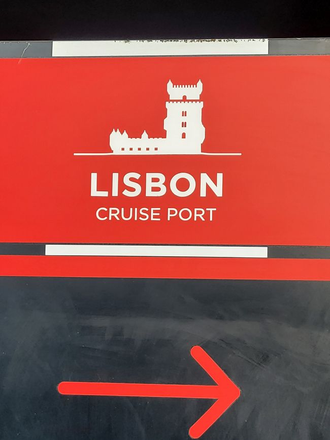 Día 168 (Parte 4) de los 175 días planeados: Crucero alrededor del mundo - Lisboa/Portugal