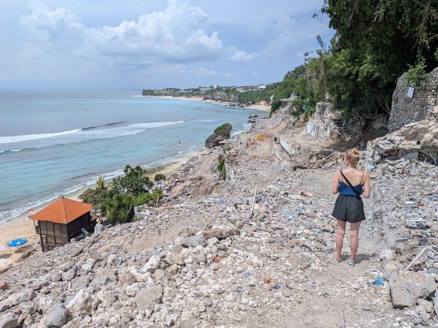 Bingin Beach Demolition Project