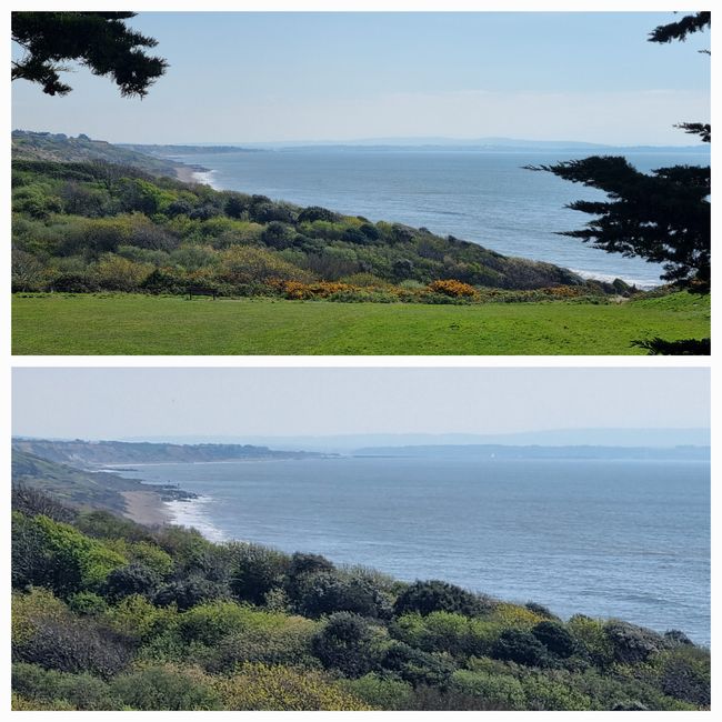 Highcliffe Castle,  Hengistbury Head und Bournemouth
