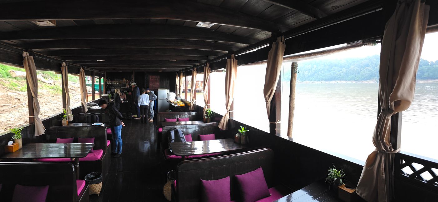 Auf dem Mekong von Luang Prabang nach Ban Houayxay