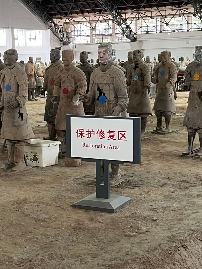 Tag 3 Sonntag Xian/Wildganspagode/Terrakotta-Armee/Stadtmauer/Theater