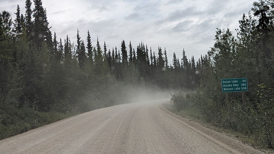 Baustelle Stewart-Cassiar-Hwy