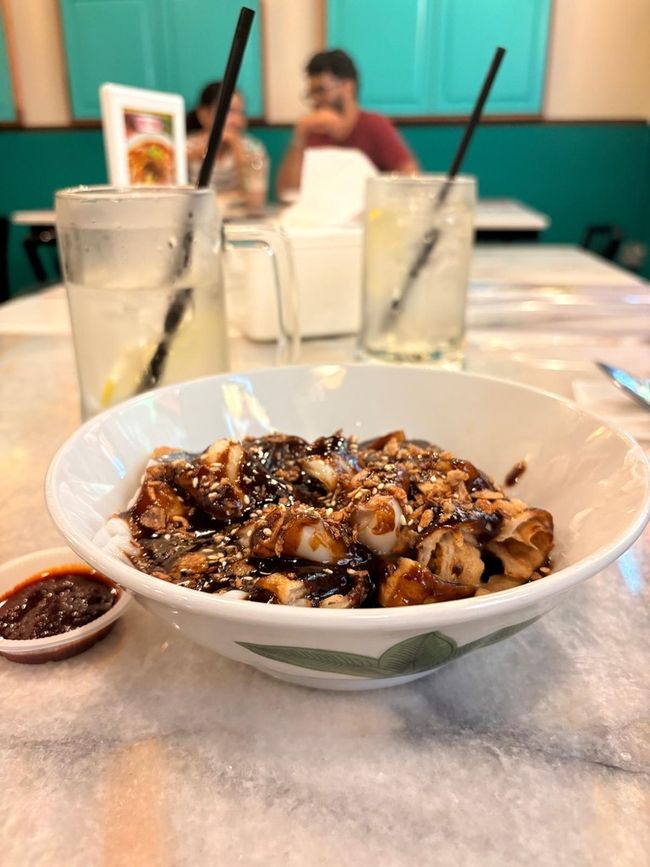 Zum Glück gab es auch hier was zu essen :-)