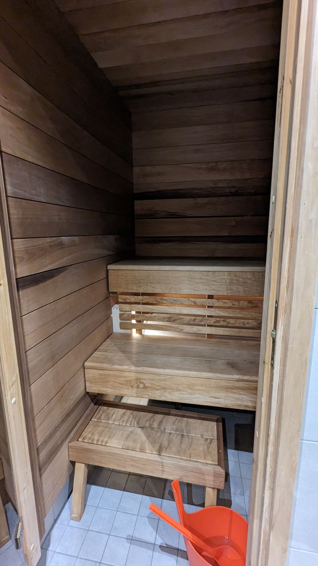 Eigene Sauna