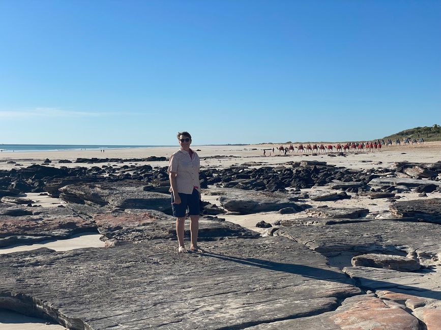Cavalerie de chameaux au Cable Beach