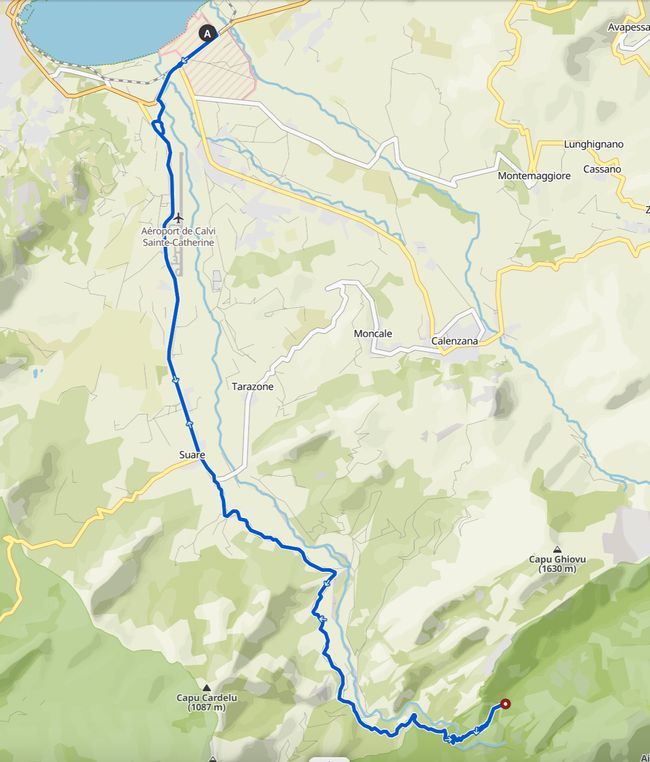 La excursión en el Forêt de Bonifatu