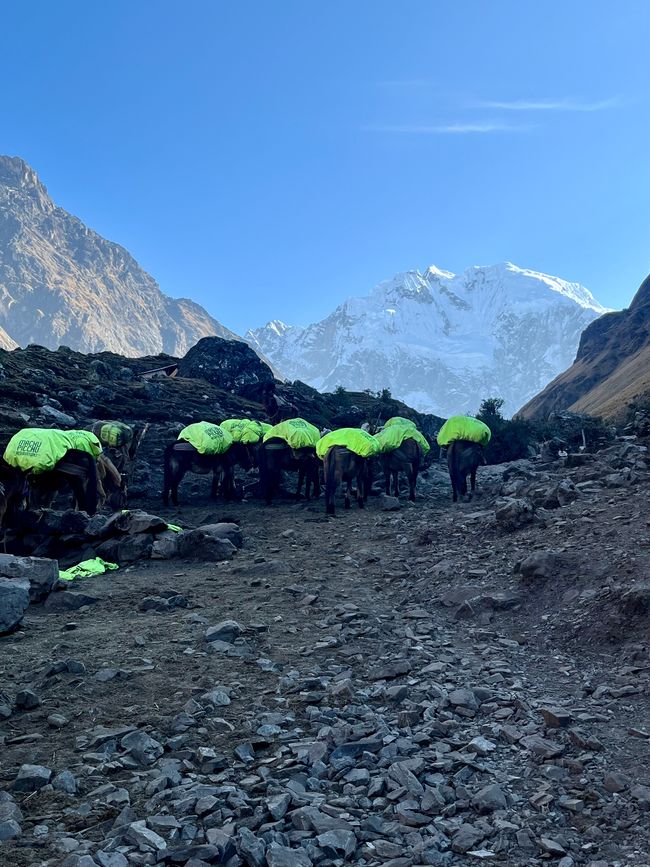 Vista desde Lago Humantay