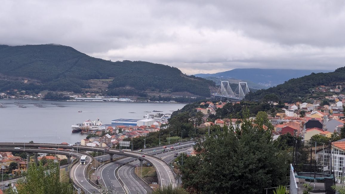 Ninth stage on the Camino Portugues da Costa from Vigo to Arcade