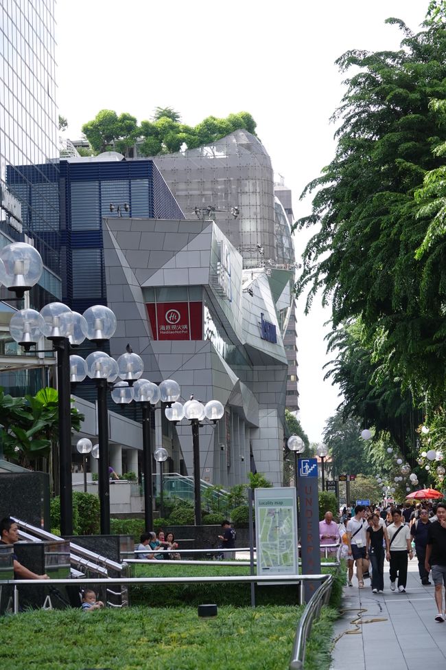 Orchard Rd in Singapore ....