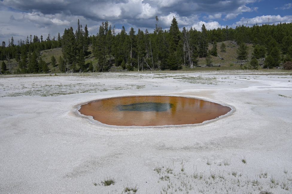 Bassin supérieur des geysers