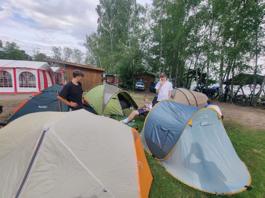 Tag 1 Grenzgang ( Hinfahrt)