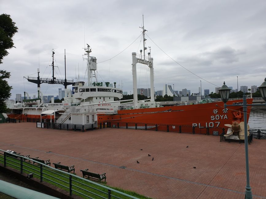 Die Sooya ist ein bekanntes Schiff in Japan