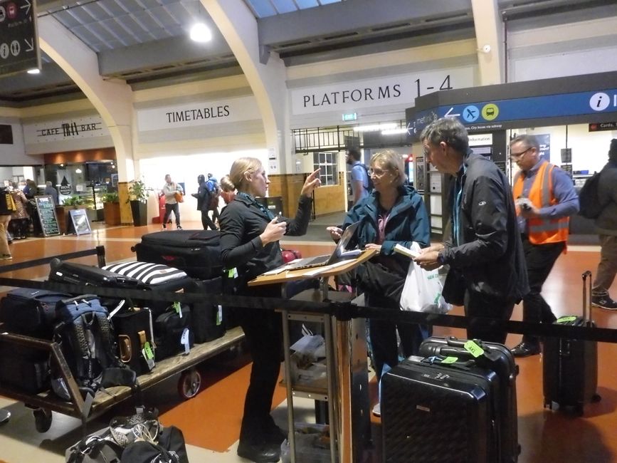 Check-in in stazione 