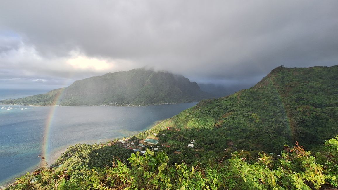Moorea mit Regen // Moorea with rain 